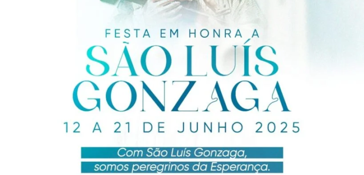 Festa em honra a São Luís Gonzaga, padroeiro diocesano, tem início em São Luís