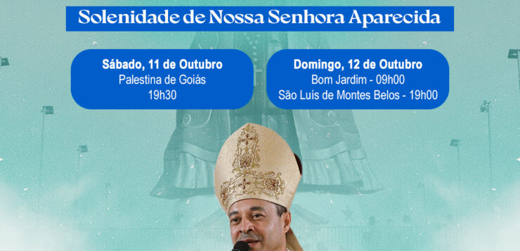 Celebrações na Solenidade de Nossa Senhora Aparecida